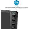 Anker PowerPort 6 Port USB Mains Charger 60W – Wall Charger with PowerIQ Technology, Travel Adapter for Smartphones and Tablets: iPhone, iPad, Samsung and More(Noir)