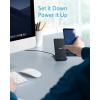 Anker PowerWave Stand 10W Induction Charger, Qi Certified Fast Wireless Charger for Samsung Galaxy S9, Compatible Standard 5W iPhone 17/16 Pro Plus, Mate 20(Wall Charger Not Included)(Black)