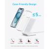 Anker PowerWave Stand 10W Induction Charger, Qi Certified Fast Wireless Charger for Samsung Galaxy S9, Compatible Standard 5W iPhone 17/16 Pro Plus, Mate 20(Wall Charger Not Included)(white)