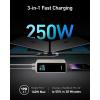 Anker Prime Power Bank Power Bank, Portable Charger 250W, 3 Ports 27.650 mAh (99.54 Wh), MacBook Pro/Air, iPhone 16/15/14/13, AirPods, Samsung(Golden)