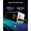 Anker Prime Power Bank Power Bank, Portable Charger 250W, 3 Ports 27.650 mAh (99.54 Wh), MacBook Pro/Air, iPhone 16/15/14/13, AirPods, Samsung(Golden)