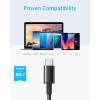 Anker USB C Cable, 2 Pack USB-A to USB-C Charging Cable, 331 USB C to USB 2.0 Dual Braided Nylon Type C Charging Cable for iPhone 17/17 Plus/Pro/17 ProMax Samsung Galaxy S10+, LG V30(6ft, Red)(Black)