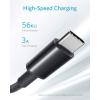Anker USB C Cable, 2 Pack USB-A to USB-C Charging Cable, 331 USB C to USB 2.0 Dual Braided Nylon Type C Charging Cable for iPhone 17/17 Plus/Pro/17 ProMax Samsung Galaxy S10+, LG V30(6ft, Red)(Black)