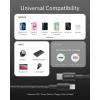 Anker USB C to Lightning Cable, iPhone USB C Cable [MFi Certified] New Nylon Charging Cable for iPhone 14 Pro/X/XS/XR/8 Plus/AirPods Pro, Support Power Delivery (1.8m)(Black)