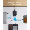 Anker USB-C Charger, 65W Quick Charge 4Port PIQ 3.0 and GaN, PowerPort Atom III Slim AC Charger with 45W USB-C Port, for MacBook, Laptops, iPad, iPhone 17, Galaxy and More