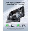 Anker USB-C Cigarette Lighter Charger, 167.5W Max Charger, Type C Ultra Compact 3 Ports, for MacBook Pro/Air, iPhone Series 17/16/15, Samusung S24/S23, iPad Pro, AirPods and More