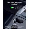 Anker USB-C Cigarette Lighter Charger, 167.5W Max Charger, Type C Ultra Compact 3 Ports, for MacBook Pro/Air, iPhone Series 17/16/15, Samusung S24/S23, iPad Pro, AirPods and More