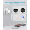 Anker Wireless Charger, Max 10W, Upgraded PowerWave Pad with Certif. Qi 7.5W for iPhone XS Max/XR/XS/X/8, 10W Fast Charge for Galaxy S10/S9/S9+/S8/Note 9 (No Adapter)(white)
