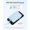 Anker Zolo Batterie Externe Haute Vitesse 20000mAh 30W, Câble USB-C Intégré, 1 Port USB-C & A, pour iPhone 16/16 Pro/16 Pro Max/16 Plus, MacBook, Galaxy, et Autres(Blue)