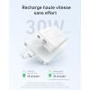 Anker Zolo External Battery, High Speed Power Bank 10000mAh 30W, Built-in USB-C Cable, 2 Ports, for iPhone 16/16 Pro/16 Pro Max/16 Plus, MacBook, Galaxy, and Others(white)