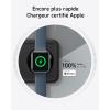 Anker iPhone 15W Induction Charger 3-in-1 Foldable Ultra Fast Qi2 Certification Induction Charging Station for iPhone 17/16 Series, AirPods, Apple Watch (USB-C Charger and Cable Included)(Noir)