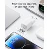 Anker iPhone 511 (Nano 3) USB C, GaN 30W Charger – PIQ 3.0 PPS – Compatible with iPhone 16 Plus/ 16 Pro Max/15/14/13/12/11, Galaxy, Pixel 4/3, iPad (Cable Not Included)(white)
