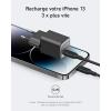 Anker iPhone 511 (Nano 3) USB C, GaN 30W Charger – PIQ 3.0 PPS – Compatible with iPhone 16 Plus/ 16 Pro Max/15/14/13/12/11, Galaxy, Pixel 4/3, iPad (Cable Not Included)(Black)