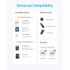 Anker iPhone Cable, 6ft, 331, Premium Nylon, USB-A to Lightning, MFi Certified Charging Cable for iPhone SE/XS/XS Max/XR/X/8 Plus/7/6 Plus, iPad, and More(Red)