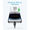 Anker iPhone USB C Cable, 310 USB-C to Lightning Cable, MFi Certified, Fast Charging Cable iPhone 14 Plus 14 14 Pro Max 13 13 Pro 12 11 X XS XR(Black)