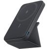 Anker 622 MagGo Wireless Magnetic External Battery 5000mAh, Power Bank Fast Charging, Foldable with USB-C for iPhone 17 Pro Max/16/15/14/13 Series(Interstellar Grey)