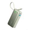 Anker Nano External Battery 10000mAh with Built-in USB-C Cable, Max Power PD 30W with 1 USB-C & A Port, Compatible with iPhone 17 Pro Max16//15/14/13, MacBook, Galaxy, iPad, AirPods(Green)