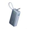 Anker Nano External Battery 10000mAh with Built-in USB-C Cable, Max Power PD 30W with 1 USB-C & A Port, Compatible with iPhone 17 Pro Max16//15/14/13, MacBook, Galaxy, iPad, AirPods(Blue)