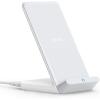 Anker PowerWave Stand 10W Induction Charger, Qi Certified Fast Wireless Charger for Samsung Galaxy S9, Compatible Standard 5W iPhone 17/16 Pro Plus, Mate 20(Wall Charger Not Included)(white)