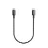Anker USB C Cable, 60W 2 Pack USB C to USB C 2.0 Cable, Nylon Cable for iPhone 16/16 Pro/16 Plus/15/16 ProMax, iPad Air/Mini/Pro/ 2024, MacBook Pro 2024, Samsung Galaxy S23, Switch (1.8m, Silver)(Black)