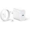 Anker USB C Fast Charger 45 W, iPhone Samsung Fast Charging with USB C Cable, Compatible with PPS for Samsung Galaxy S24 Ultra/S24/S23+/S23/S22/Note20, iPhone 17/17 Pro, Pixel, and More(white)