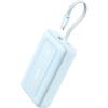 Anker Zolo Batterie Externe Haute Vitesse 20000mAh 30W, Câble USB-C Intégré, 1 Port USB-C & A, pour iPhone 16/16 Pro/16 Pro Max/16 Plus, MacBook, Galaxy, et Autres(Blue)
