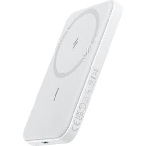 Anker MagGo 621 Wireless Magnetic External Battery 5000 mAh, Fast Charging, Foldable and with USB-C for iPhone Series 16 pro/15/14/13/12 and Others (Black)(white)