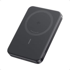 Anker MagGo Powerbank, 10000mAh Ultra Thin Magnetic Battery, Qi2 Certified, Portable, MagSafe Ultra Fast 15W Charger, Ergonomic Design, Only for iPhone 17/16/15/14(Black)