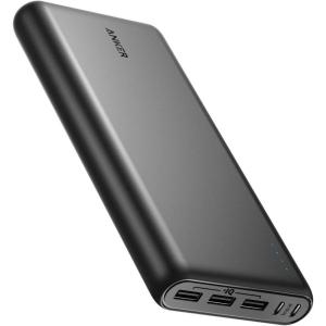 Anker PowerCore 26800 mAh High Capacity External Battery with Dual Input Port and 3 USB Ports – Powerbank 26800 mAh for iPhone, iPad, Samsung Galaxy, Android and Other(Black)