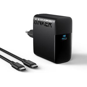 Anker USB C Charger 100W, PIQ 3.0 Compact Fast Charger for MacBook Pro, MacBook Air, iPad Pro, iPhone 17/16, Samsung Galaxy and All USB C Devices (1.5m Cable Included)