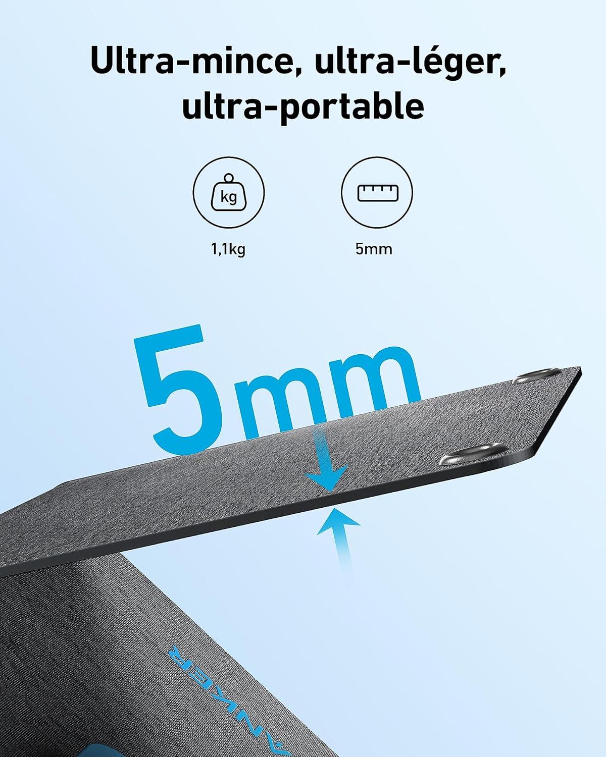 imageAnker SOLIX PS200 Solar Panel with Adjustable Stand Portable Foldable Solar Charger 200W IP67 Waterproof 23 Conversion Efficiency for Camping and Power OutagesAnker 30W Solar Panel