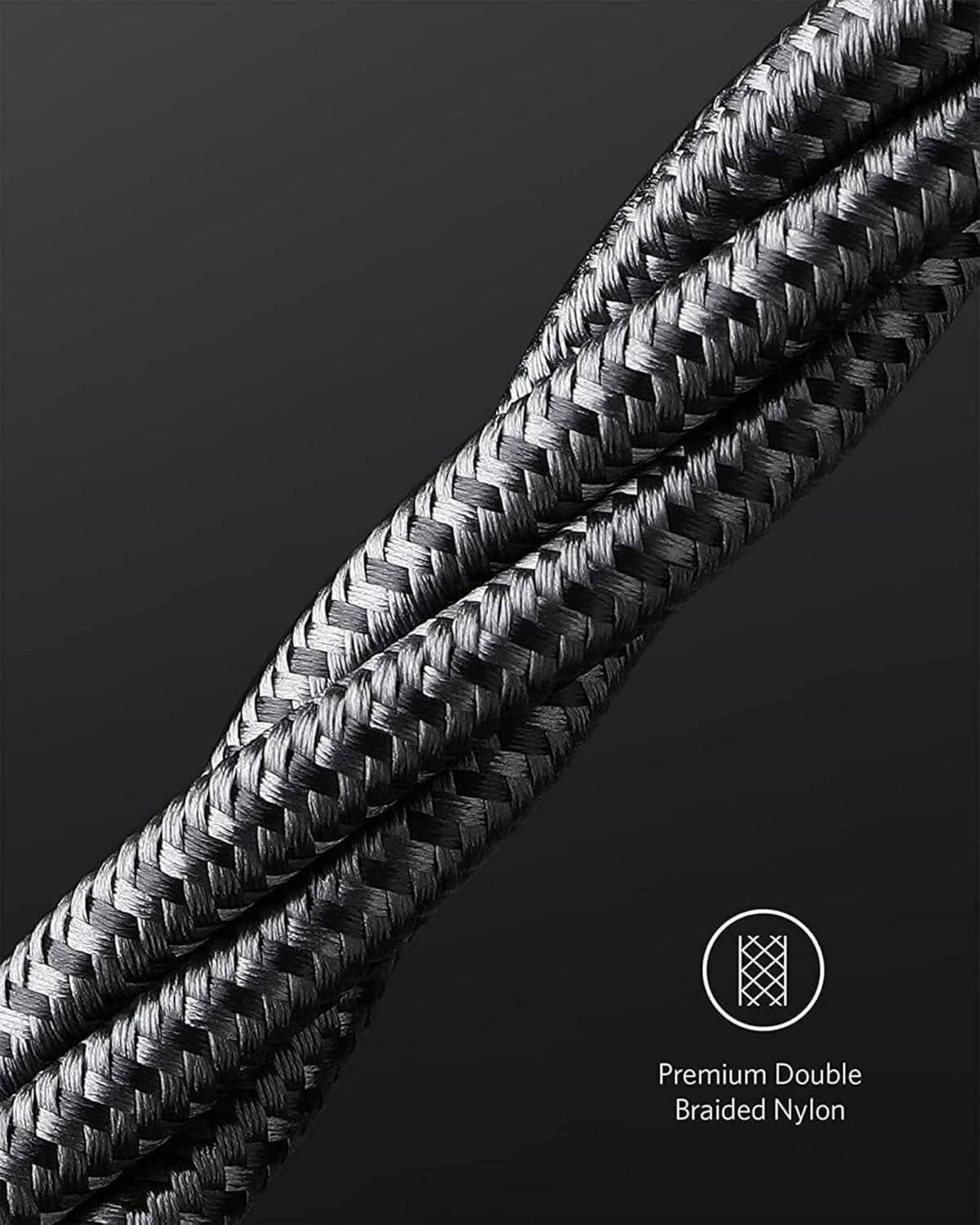 imageAnker USB C to USB C Cable 100W USB C Charging Cable 2 Pack for iPhone 171617 Pro17 Plus17 ProMax MacBook ProAir iPad ProAir Galaxy S24S23 Pixel Switch LG 6ft6ft2Black