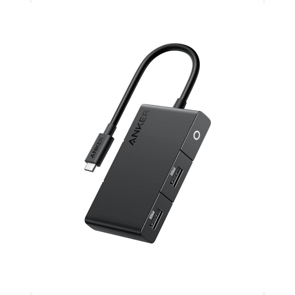 imageAnker 332 USBC Hub 5in1 HDMI 4K with 100W 4K30Hz HDMI Display USBC and USBA 5Gbps Data Ports for MacBook iPad Lenovo Dell HP Laptops and More More