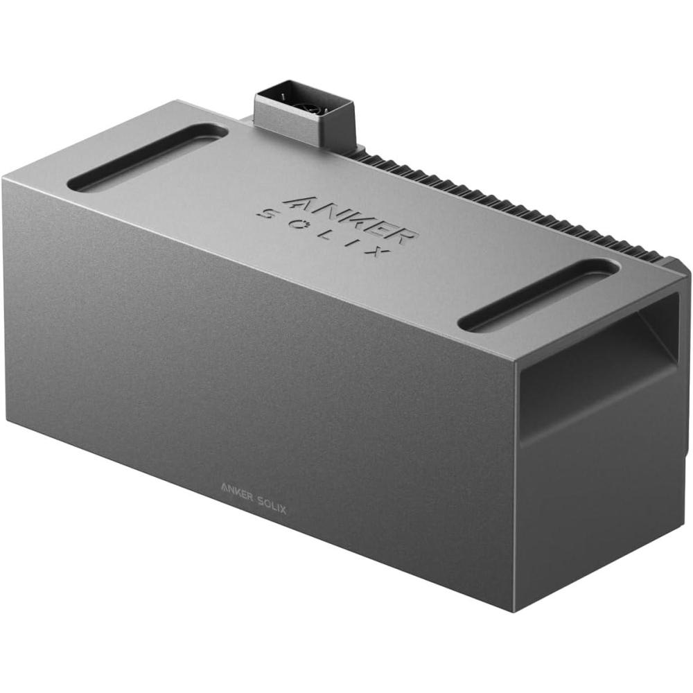 imageAnker SOLIX BP1600 Additional Battery 1600 Wh LiFePo4 Batteries 6000 Cycles Expansion 9600 Wh Protection Manufacturer 10 Years IP65 Water ampamp Dust Easy Installation Modular DesignBP1600