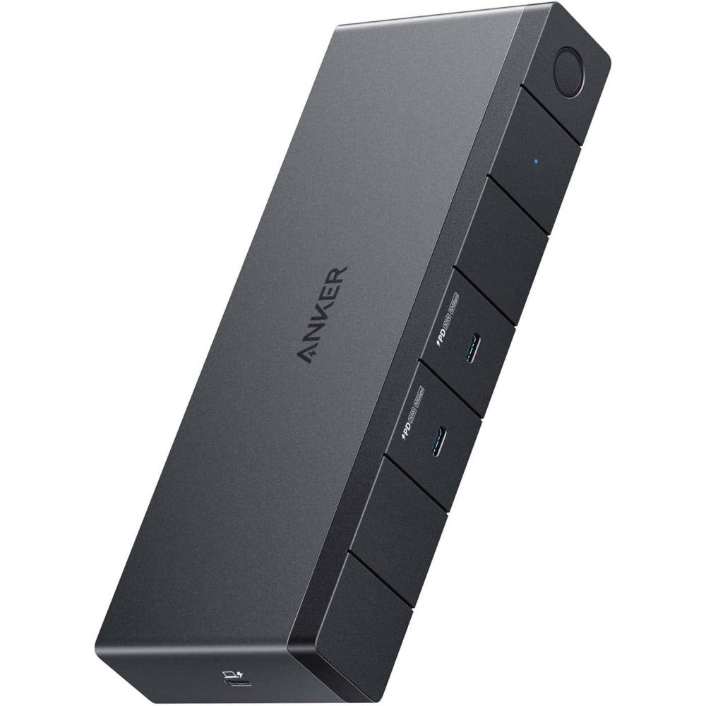 imageStation daccueil Anker 778 Thunderbolt 12en1 Thunderbolt 4 cran 8K Unique Quad 4K Ethernet 6 Ports USB pour M1 ProMax MacBook Pro et Plus