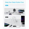 Anker 112W USB C Charger, 6 Port Output Charging Dock for iPhone 16/16 Plus/16 Pro/16 Pro Max/Series 15/14/13, MacBook Air, Pixel, Galaxy, iPad, and Others (Cable Not Included)(Noir)