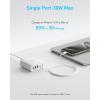 Anker 112W USB C Charger, 6 Port Output Charging Dock for iPhone 16/16 Plus/16 Pro/16 Pro Max/Series 15/14/13, MacBook Air, Pixel, Galaxy, iPad, and Others (Cable Not Included)(blanc)