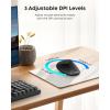 Anker 2.4G Wireless Ergonomic Vertical USB Mouse with 3 Adjustable DPI Levels 800/1200/1600 and 5 Side Controls
