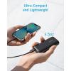 Anker 321 External Battery (PowerCore 5K), 5200 mAh PowerBank, Compatible with iPhone15/14/13/12, Samsung, Google Pixel, LG and More (Black)(Black)