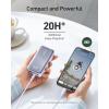 Anker 533 Quick Charge External Battery 10000 mAh with PD Output Max. 30 W, Portable Charger Power IQ 3.0, Battery for iPhone 17 Pro Max 16/15/14/13, iPad and More (Black)