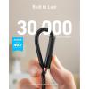 Anker 551 USB A to Lightning Charging Cable (10ft), MFi Certified iPhone Cable, Suitable for iPhone iPhone 13 13 Pro 12 Pro Max 12 11 X XS XR 8 Plus and More(Black)