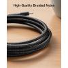 Anker 551 USB A to Lightning Charging Cable (10ft), MFi Certified iPhone Cable, Suitable for iPhone iPhone 13 13 Pro 12 Pro Max 12 11 X XS XR 8 Plus and More(Black)