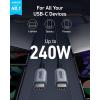 Anker 765 Câble USB C (140W 90cm), Charge Rapide USB 2.0 pour MacBook Pro 2021, iPad Pro, iPad Air 4, Samsung Galaxy S21, Pixel, et Plus(90cm)
