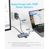 Anker 8-in-1 USB-C Hub, USB C Docking Station Triple Display Multi-Port Dongle with 2 HDMI 4K and VGA 1080p, 5Gbps Data Transfers, USB Ports for MacBook Air/Pro, Dell XPS, iPad Pro, and More