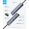 Anker 8-in-1 USB-C Hub, USB C Docking Station Triple Display Multi-Port Dongle with 2 HDMI 4K and VGA 1080p, 5Gbps Data Transfers, USB Ports for MacBook Air/Pro, Dell XPS, iPad Pro, and More