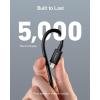 Anker Câble USB C vers USB C 100 cm, Affichage HD 8K, Transfert de données 40 Gbit/s, Câble de Charge 240 W pour iphone 15, Ordinateurs Portables de Type C, Hub, Station d&rsquo;accueil, etc.