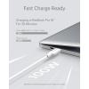 Anker Câble USB C vers USB C, 643 Câble 100 W 1.8m, Câble de Charge Rapide USB 2.0 Type C pour MacBook Pro 2020, iPad Pro 2020, iPad Air 4, iPad Mini 6, Galaxy S21, Pixel, Switch (Jaune)(White)