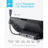 Anker Charging Station for Steam Deck/ROG Ally, 6-in-1 Charging Dock, USB C Hub with HDMI 4K@60Hz, 1Gbps Ethernet, 2 USB A Ports and 1 USB C Port, 100W Fast Charging, and Much More.