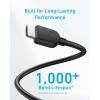 Anker HDMI Cable 8K@60Hz, HDMI to HDMI Ultra HD 4K@120Hz Cord 0.9m, Durable Ultra High Speed Certified 48Gbps Cable with HDMI 2.1 and HDR, Compatible with PlayStation 5, Xbox, Samsung TV, etc.(Black)