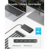Anker HDMI Switch 4K@60Hz Two-way Switch, 2 in 1 Output with Smooth Finish, Supports HDR, 3D, Dolby, Compatible with Laptops, PC, Xbox Series, PS5/PS4, Projector, etc.(4 in 1)